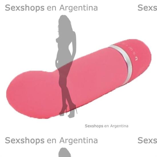 Vibrador para masajes pequeño de suave textura